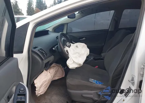 2011 Toyota Prius Two from USA, damaged, VIN JTDKN3DU9B5369194